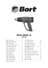 Notice Bort BHG2000LK Heißluftpistole