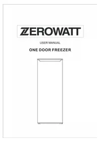 Notice ZEROWATT ZSOUS 5142W Mraznička