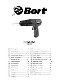 Notice Bort BSM250 Perforar