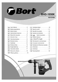 Notice Bort BHD1050K Perceuse