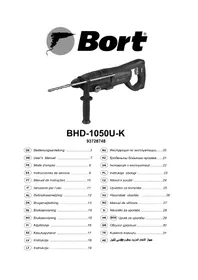 Notice Bort BHD1050UK Perceuse