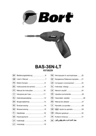 Notice Bort BAS36NLT Visseuse