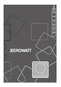 Notice ZEROWATT ETD H8A1DE Wäschetrockner
