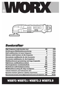 WORX Sonicrafter WX673.3 - Multitools