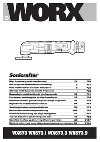 WORX Sonicrafter WX673.9 - Multitools