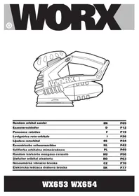 Notice WORX WX653 Ponceuse
