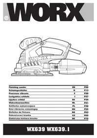 Notice WORX WX639.1 Ponceuse