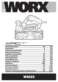 Notice WORX WX625 Rabot