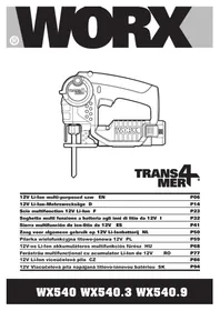 WORX WX540.9 - Piła
