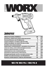 WORX WX176.1 - Fúró