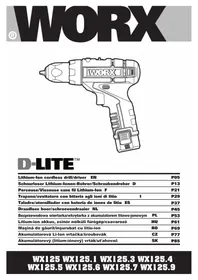 WORX DLite WX125.3 - Vrtačka