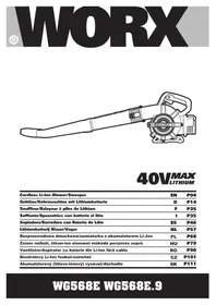 WORX WG569E.9 - Blower