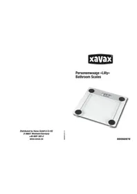 Notice Xavax LILLY Balance