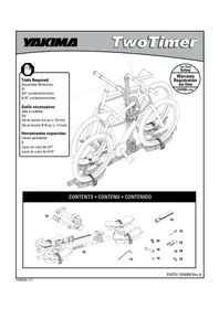 Notice Yakima TWOTIMER Porte-vélo