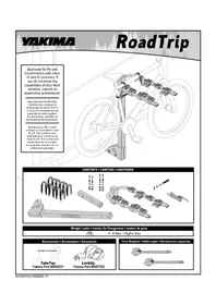 Notice Yakima ROADTRIP Porte-vélo