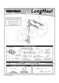 Notice Yakima LONGHAUL Porte-vélo