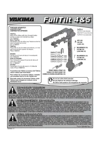 Notice Yakima FULLTILT 4 Porte-vélo
