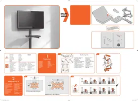 Notice VOGELS BASE 45 L Support écran plat