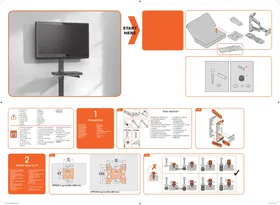Notice VOGELS BASE 45 M Support écran plat