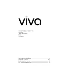 Notice VIVA VVK26R8450 Cooker