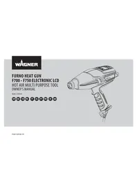 Notice WAGNER FURNO F750 Heat gun