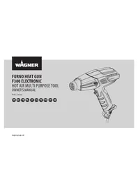 Notice WAGNER FURNO F300 Heat gun