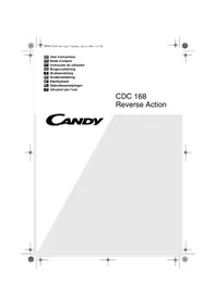 Notice CANDY CDC 168SY Kuivausrumpu