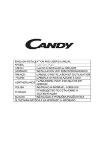 Notice CANDY CBG6201W Kuchynský digestor