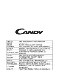 Notice CANDY CBG6402X Páraelszívó