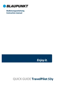 Notice BLAUPUNKT TRAVELPILOT 65 ACTIVE GPS