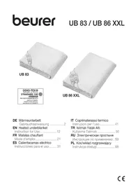 Notice BEURER UB 86 ısıtmalı battaniye