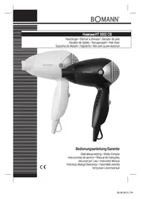 Notice BOMANN HT 8002 CB Sèche cheveux