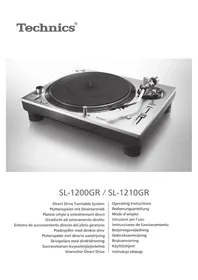 Notice TECHNICS SL1200GR Platine_disque