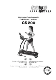 Christopeit CS 200 - Treadmills