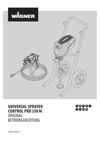 Notice WAGNER CONTROL PRO 350 M Paint spray