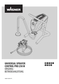Notice WAGNER CONTROL PRO 250 M Paint spray