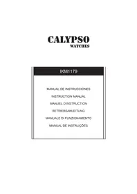 Notice Calypso K5748 Relógio