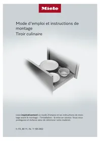 Notice MIELE ESW 7030 Chauffe plat