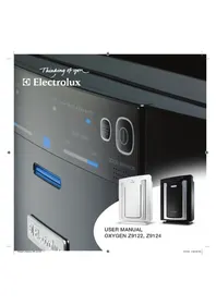Notice ELECTROLUX OXYGEN Z9124 Hava temizleyici