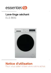 Notice ESSENTIELB ELS 861 Lave-linge