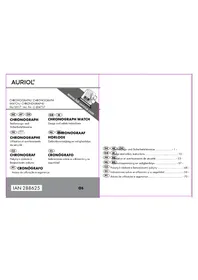 Notice AURIOL IAN 288625 Relógio