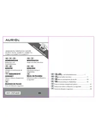 Notice AURIOL IAN 285468 Relógio