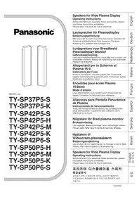 PANASONIC TYSP42P6S - Enceinte
