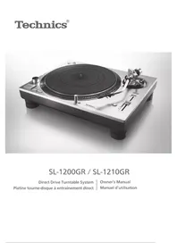 Notice TECHNICS SL1210GR Platine_disque