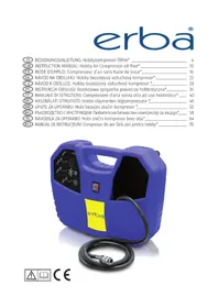 Notice Erba 17001 Compresseur