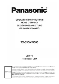 PANASONIC TX65GXW585 - Televizyon