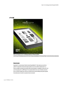 ENERGY SISTEM EReader Pro+ - Tablette