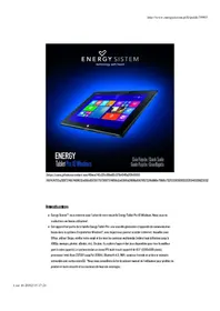 ENERGY SISTEM Pro 10 Windows - Tablette