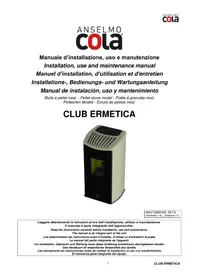 Notice Cola CLUB ERMETICA Poêle