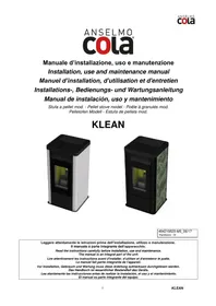 Notice Cola KLEAN Poêle